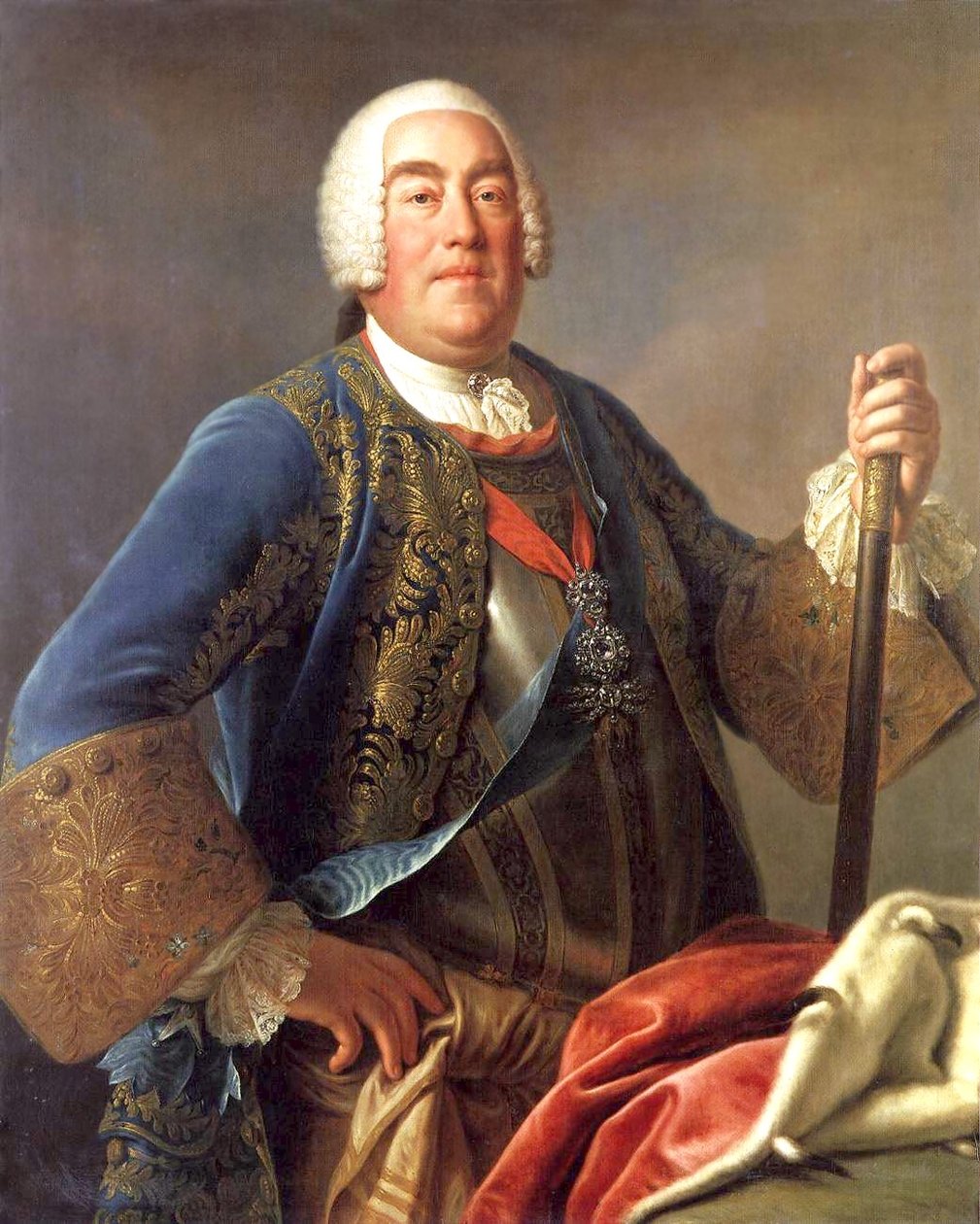 Kong Augustus III av Polen av Pietro Antonio Rotari