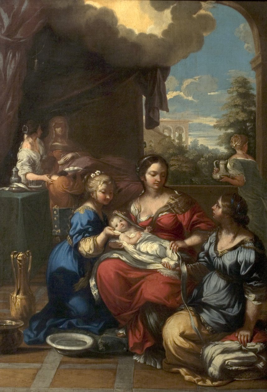 Jomfruens fødsel av Pietro da Cortona
