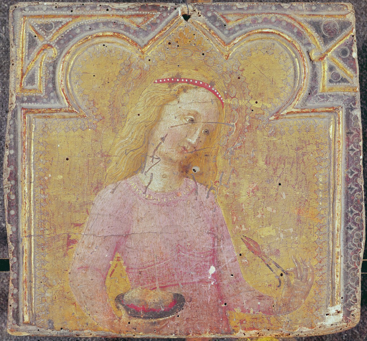 St. Apollonia av Pietro di Giovanni