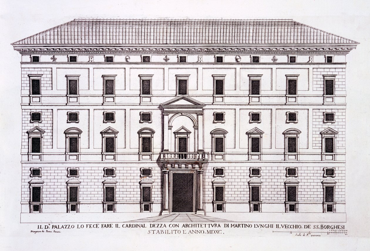 Palazzo Borghese, Roma, fra 