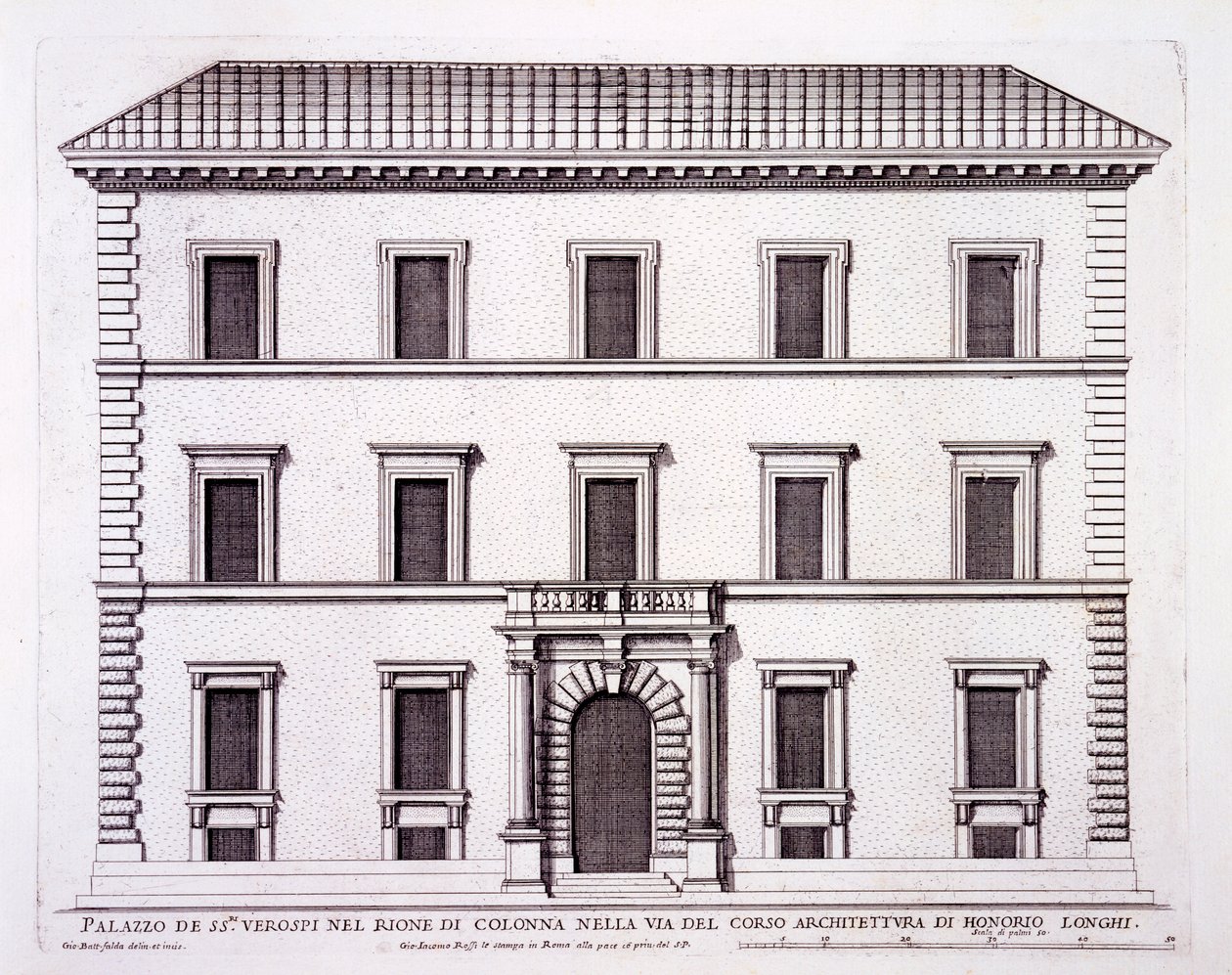 Palazzo Verospi, Roma, fra 
