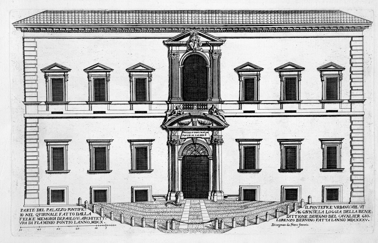 Palazzo del Quirinale, fra 