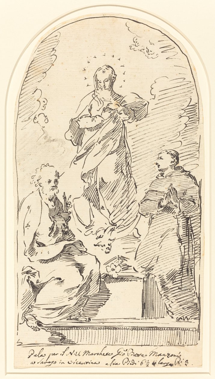 Den ulastelige unnfangelsen av Pietro Antonio Novelli
