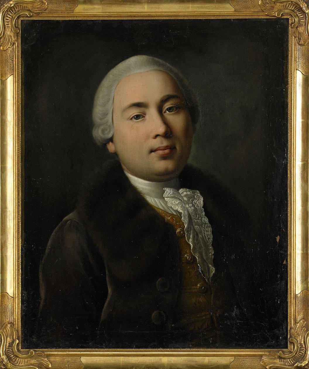 Portrett av grev Valentin Platonovich Musin-Pushkin, 1757 av Pietro Antonio Rotari