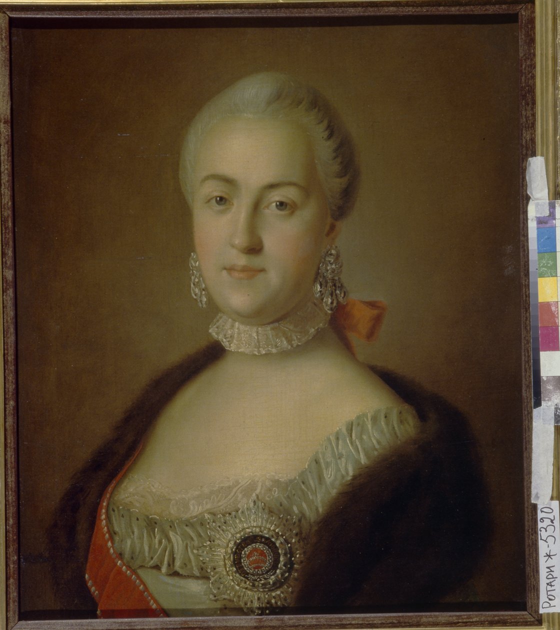 Portrett av storhertuginne Jekaterina Alexeyevna, 1761 av Pietro Antonio Rotari