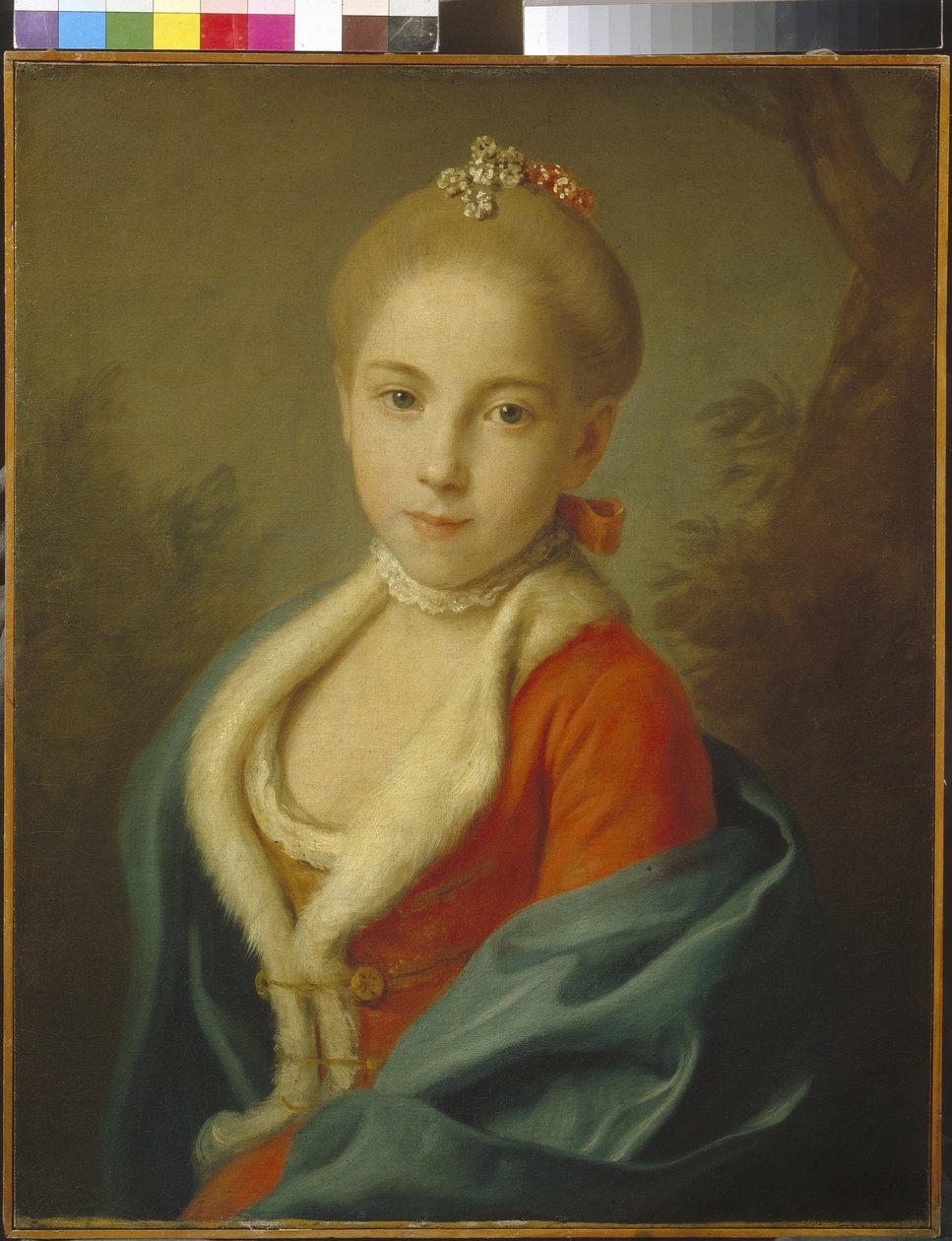 Portrett av prinsesse Catherine av Holstein-Beck, 1760-62 av Pietro Antonio Rotari