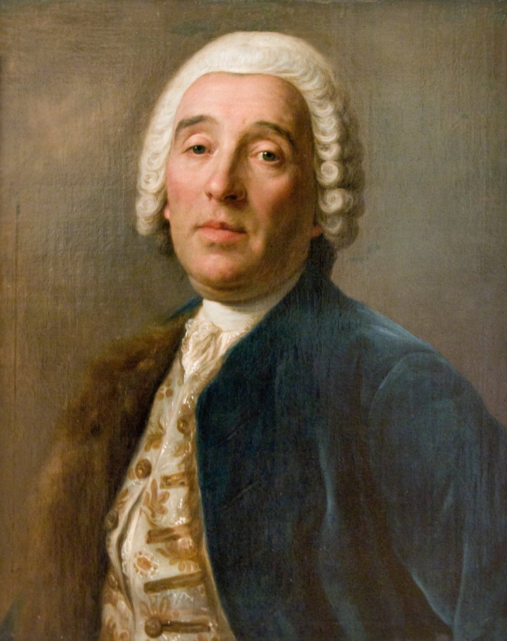 Portrett av arkitekten Bartolomeo Francesco Rastrelli, 1700-tallet av Pietro Antonio Rotari