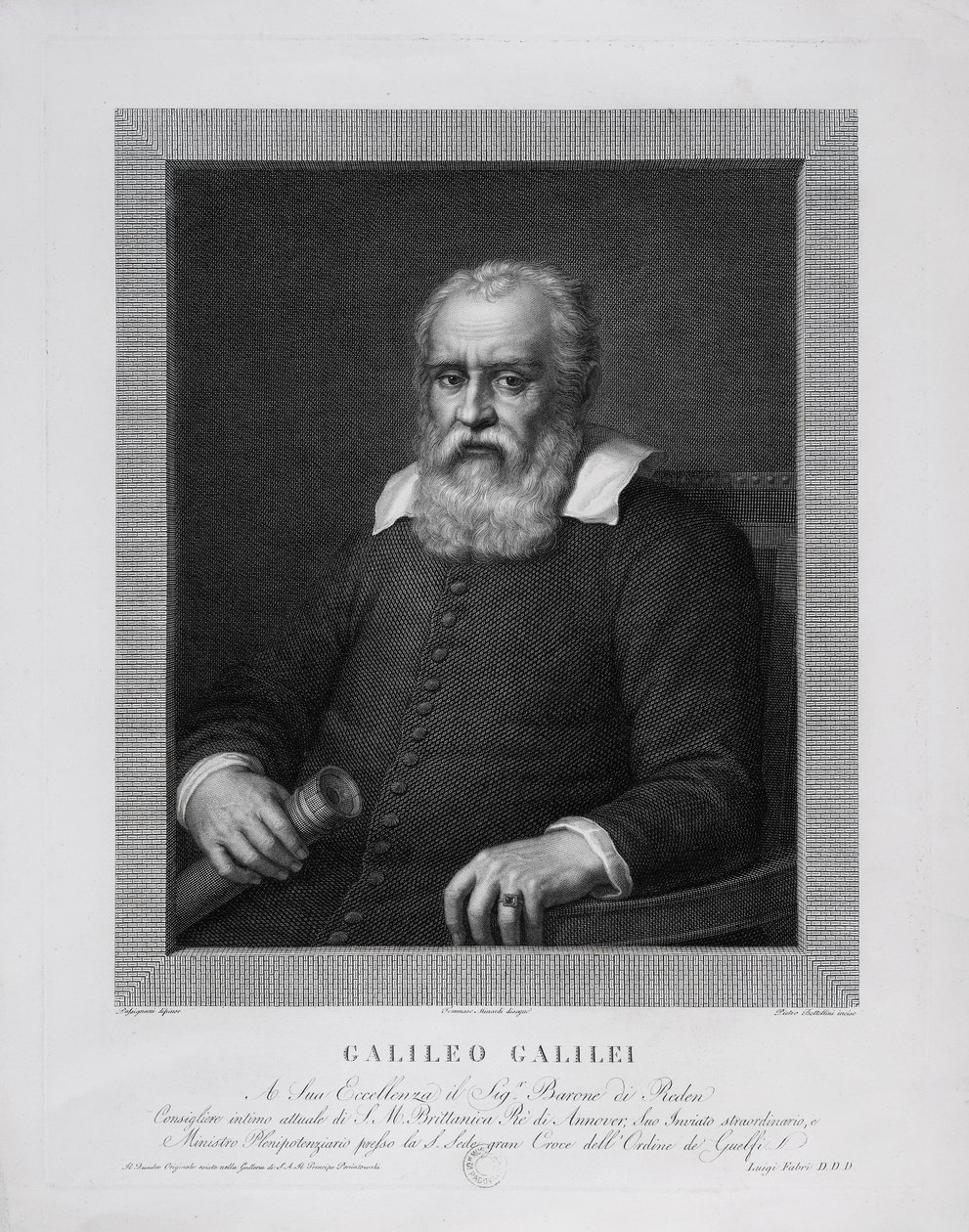 Galileo Galilei av Pietro Bettelini