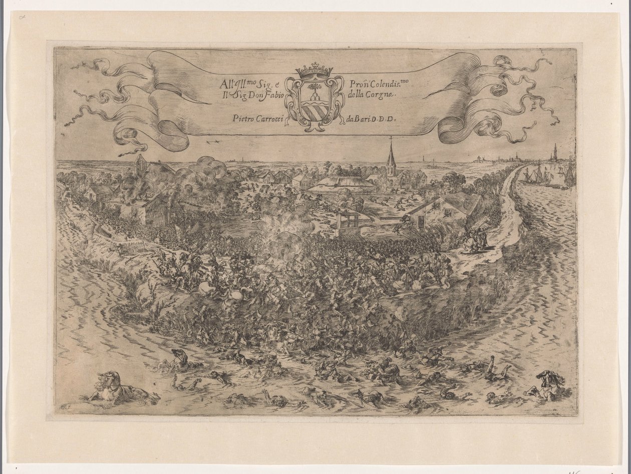 Slaget ved Oosterweel, 1567 av Pietro Carrocci