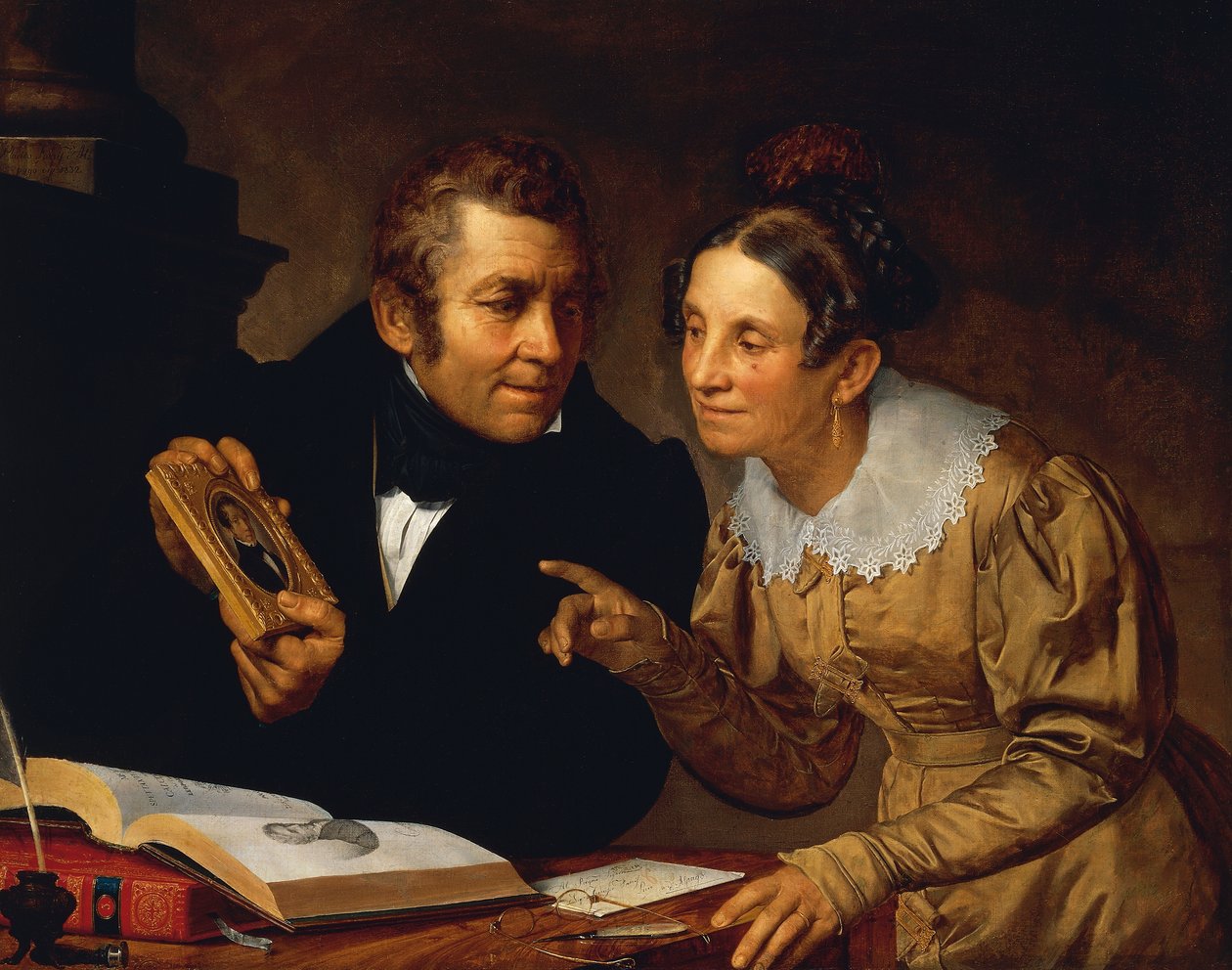 Portrett av foreldre av Pietro Fabris