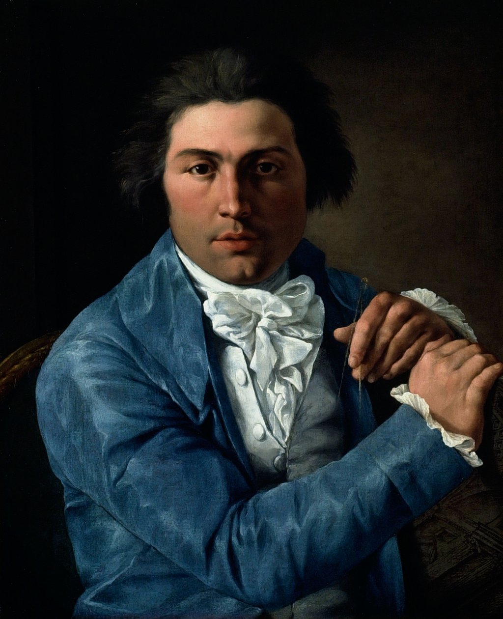 Portrett av arkitekten Giuseppe Valadier, ca. 1795 (olje på lerret) av Pietro Labruzzi