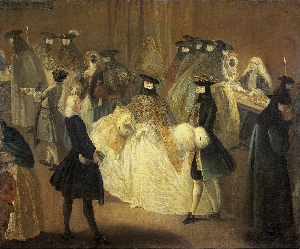 Casino Den reduserte, andre halvdel av det 18. århundre. av Pietro, Longhi