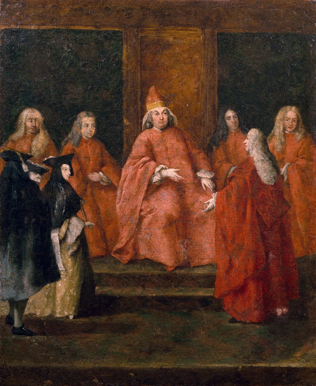 Doge Pietro Grimani, maleri av Pietro Longhi (1701-1785), olje på lerret, 61x50 cm av Pietro Longhi