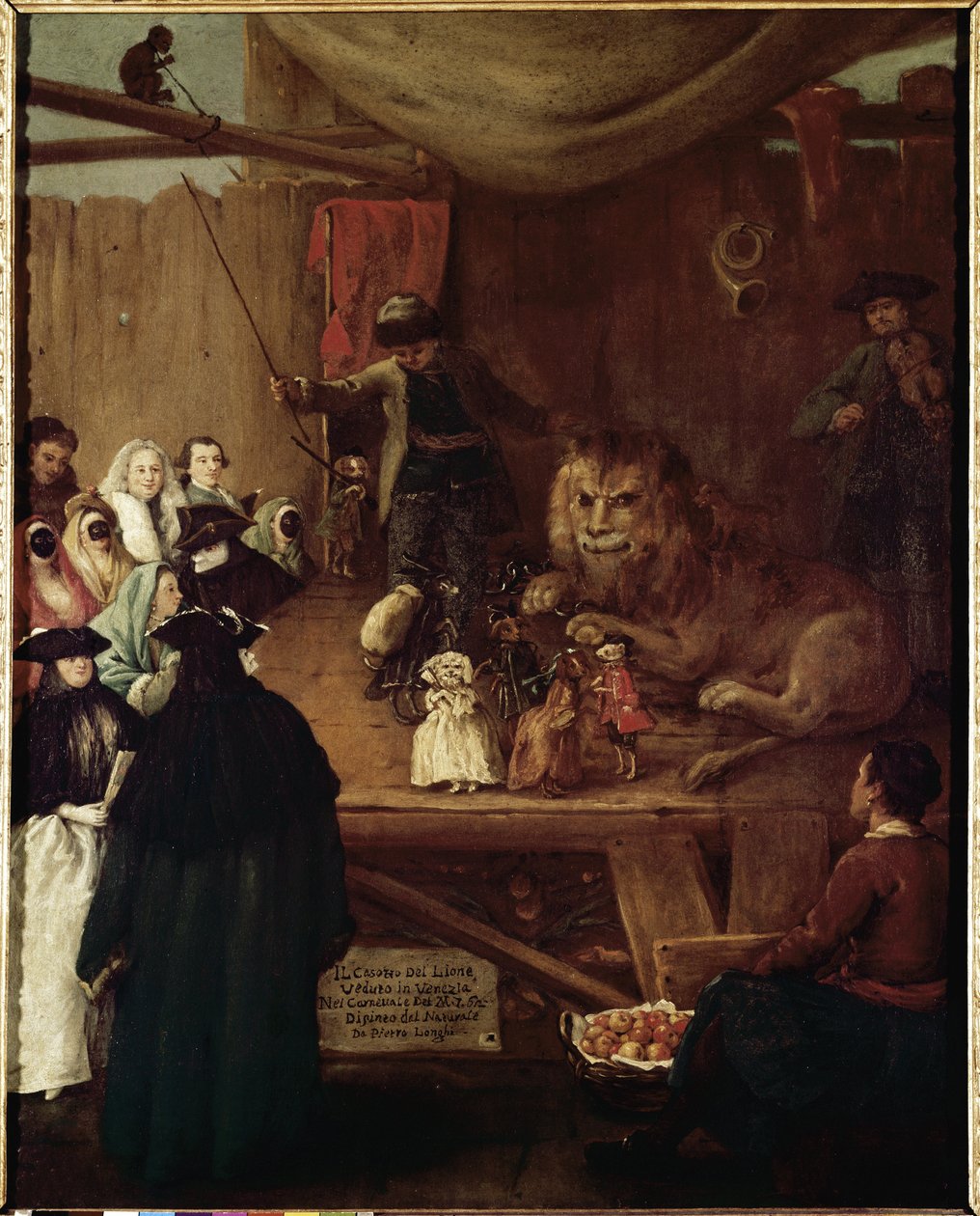 La cabane du lion - Løvehytta av Pietro Longhi