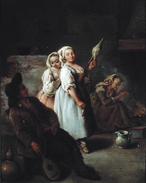 Spinneren av Pietro Longhi