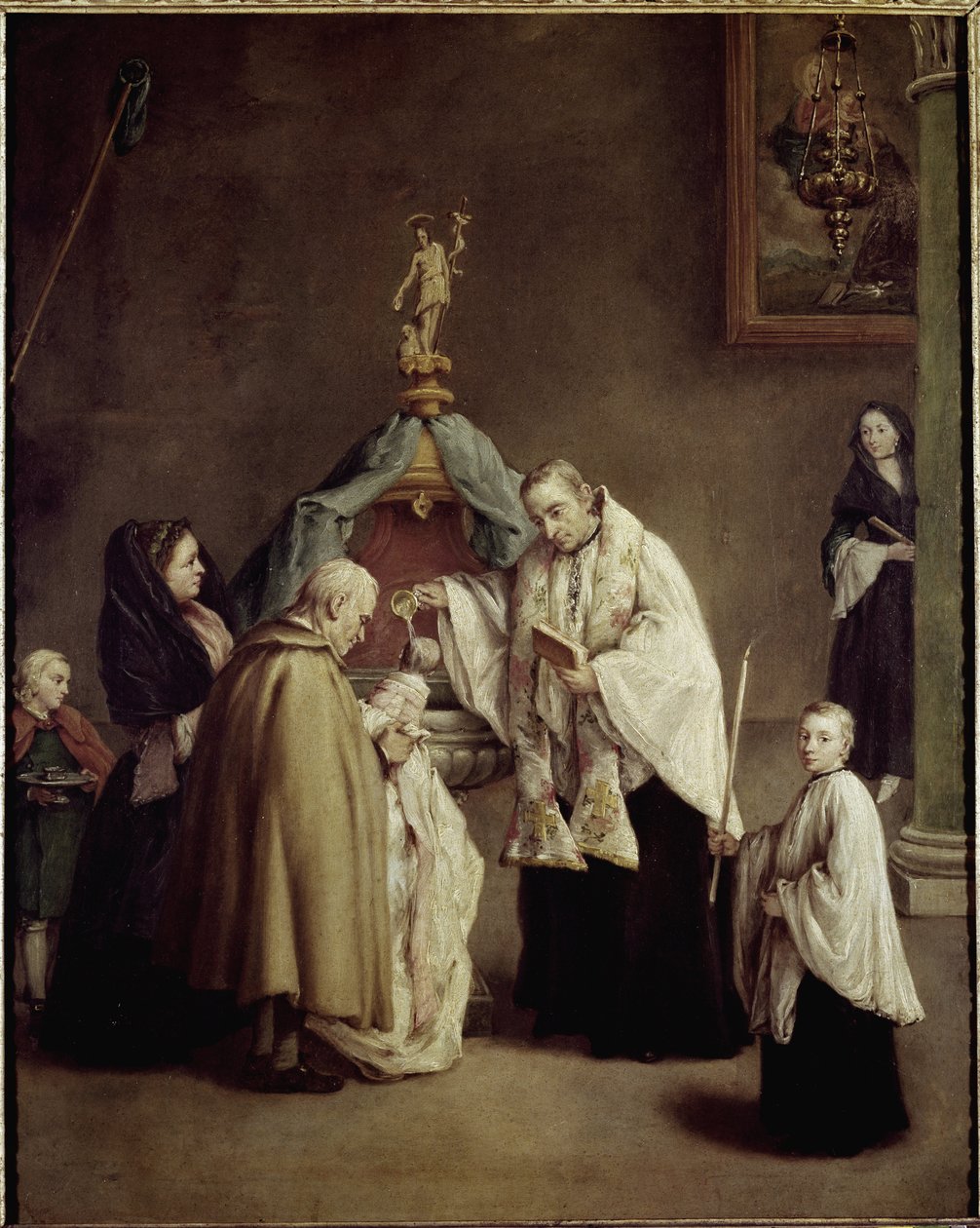 Dåpen av Pietro Longhi