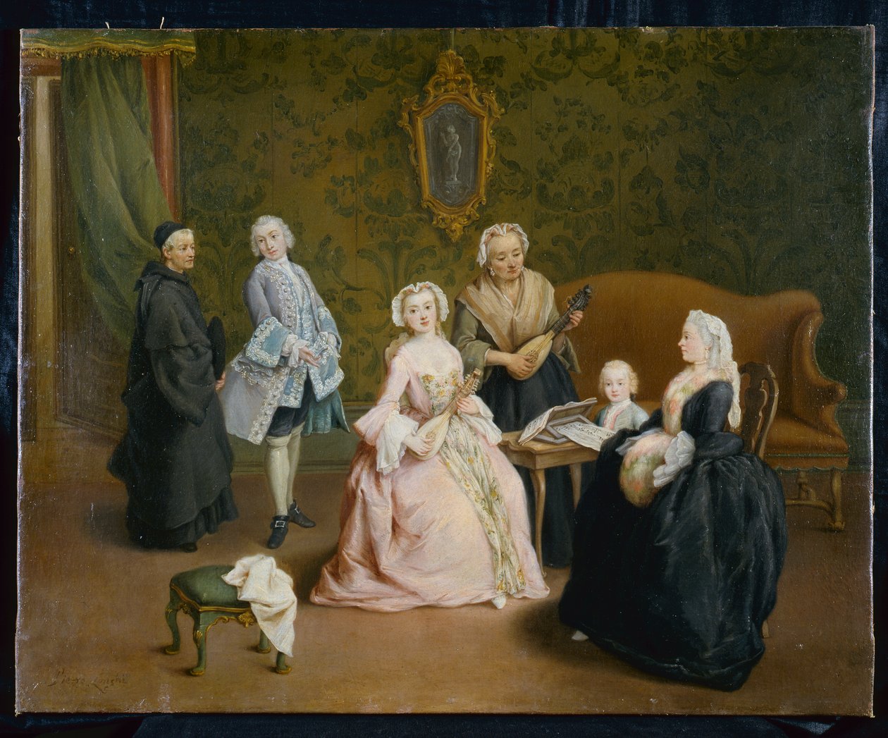 Familiekonserten av Pietro Longhi