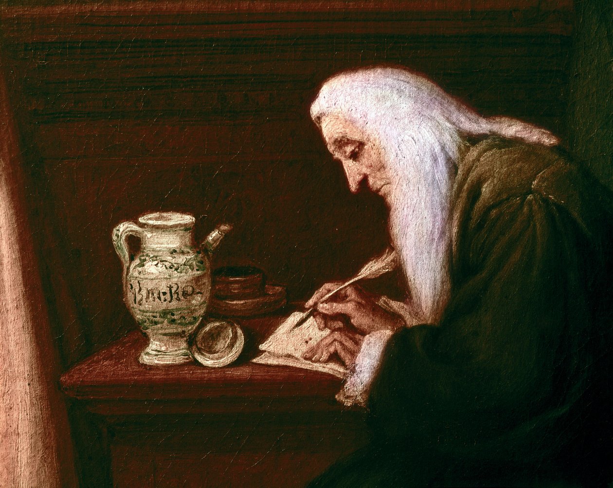Farmasøyten, detalj av Pietro Longhi