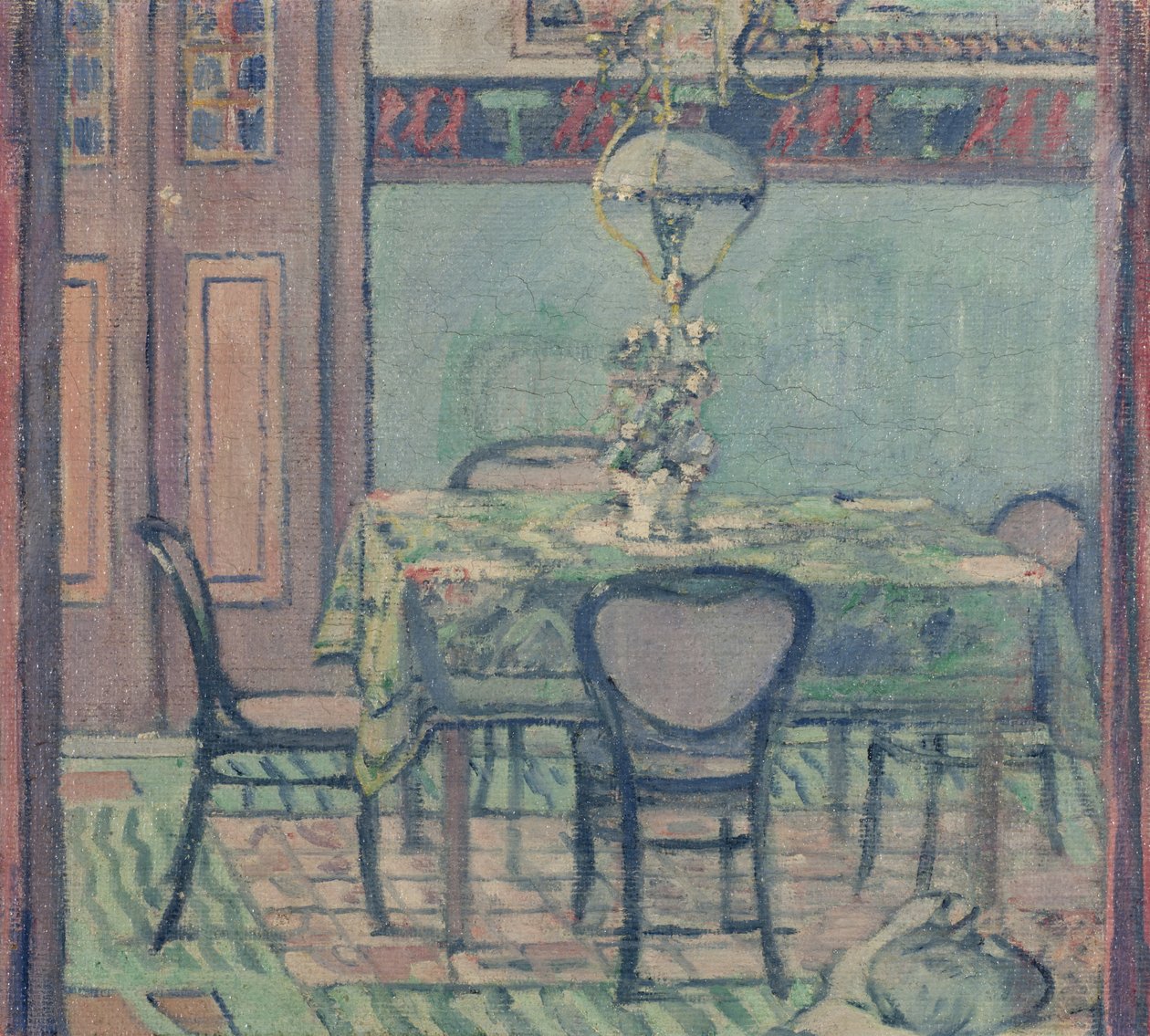 Interiør, 1918 av Pietro Marussig