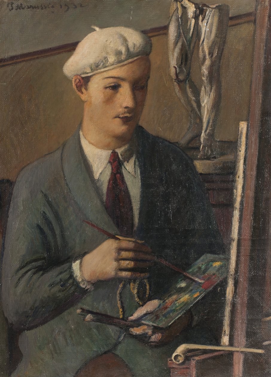 Portrett av en ung maler, 1932 av Pietro Marussig