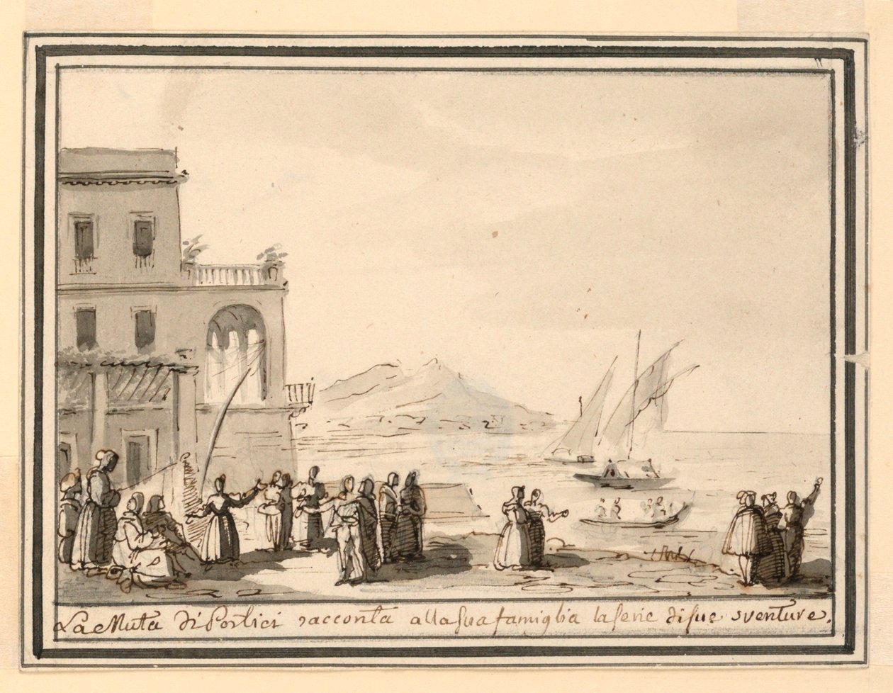 Scenedesign, Seaport av Pietro Narducci