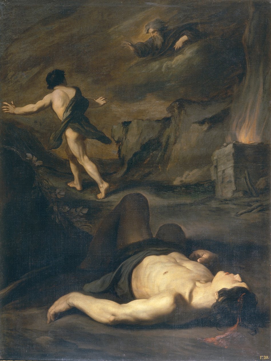 Kain og Abel av Pietro Novelli
