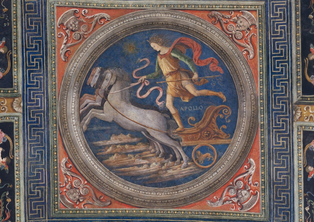 Allegori om Apollo av Pietro Perugino