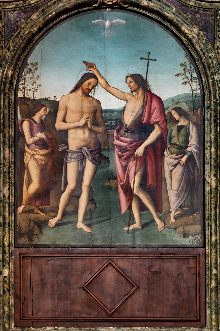 Kristi dåp av Pietro Perugino