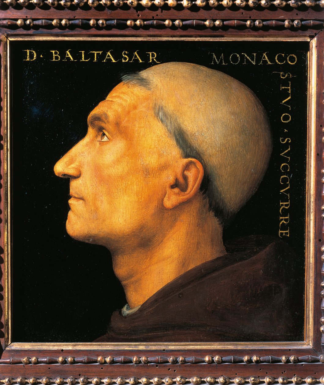 Portrett av munken Balthazar fra Vallombrosa Abbey, av Pietro Perugino av Pietro Perugino