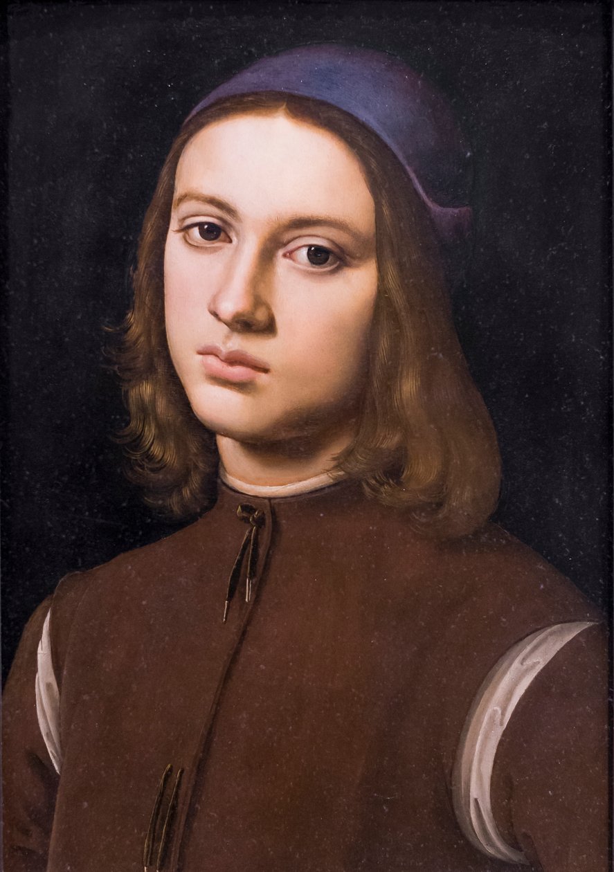 Portrett av en ung mann av Pietro Perugino