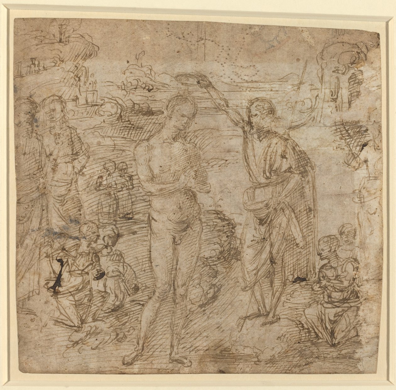 Kristi dåp av Pietro Perugino