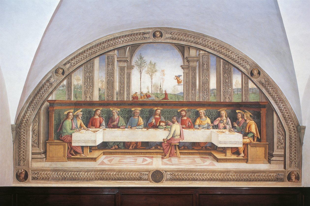 Det siste måltid av Pietro Perugino