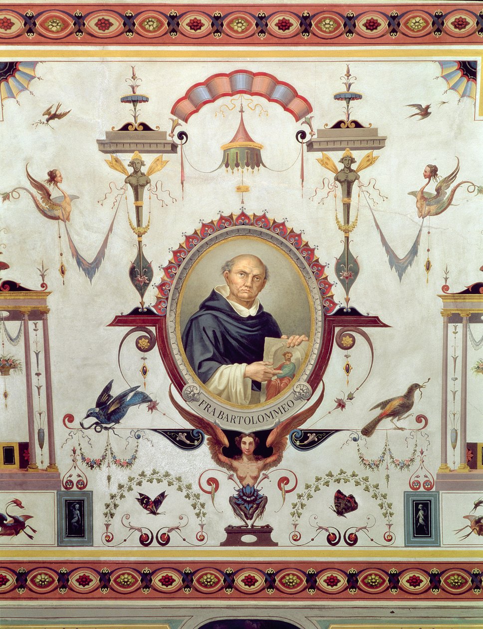 Portrett av Fra Bartolomeo av Pietro Pezzati