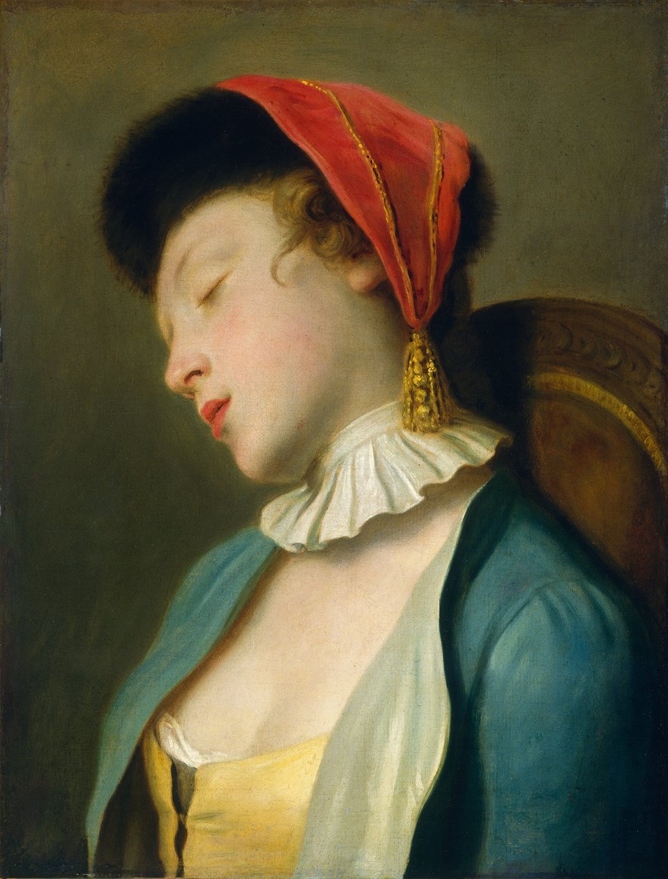 En sovende jente av Pietro Antonio Rotari