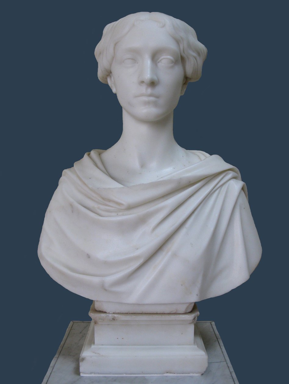 Portrettbyste av grevinne Tatyana Stroganova, 1853 av Pietro Tenerani