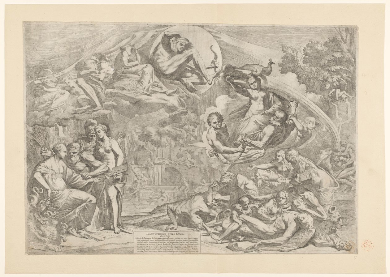 Allegory of Summer The Four Seasons (serietittel) av Pietro Testa