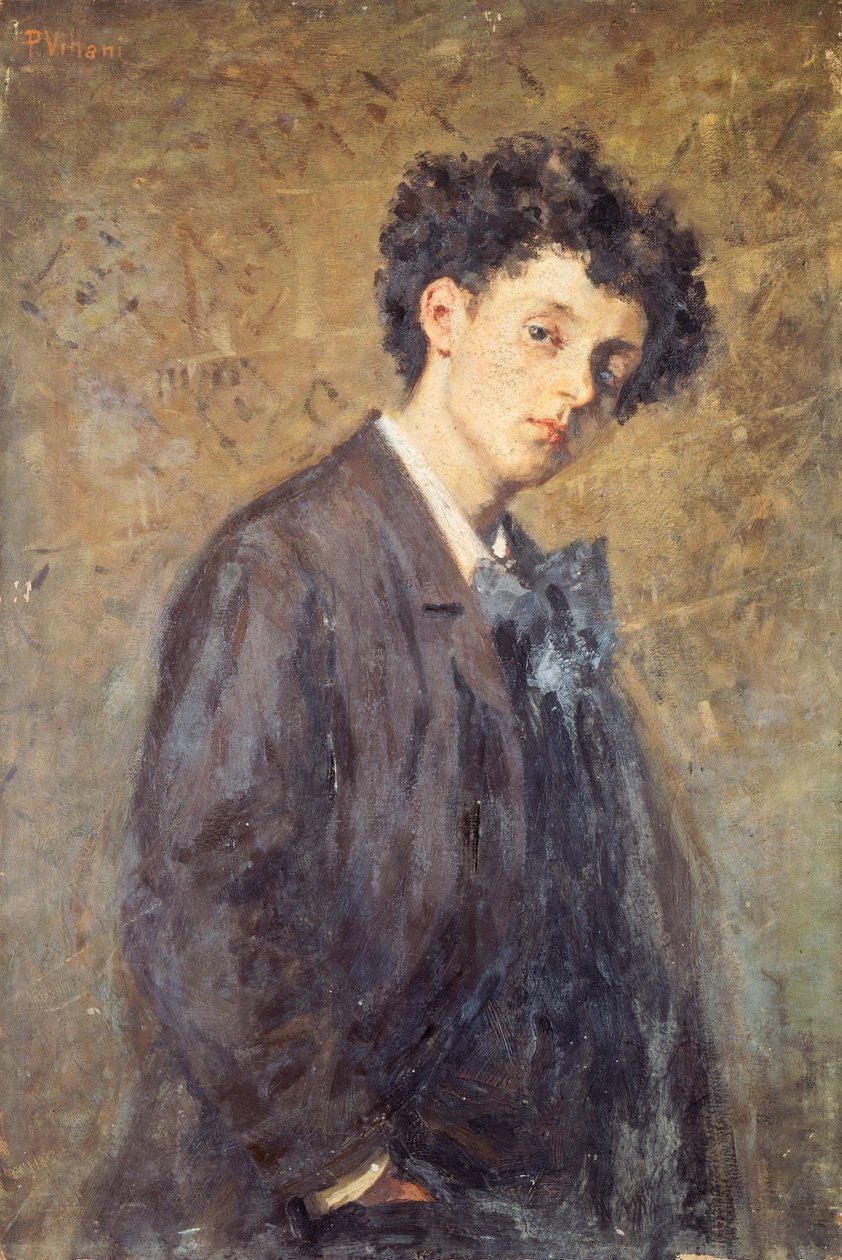 Portrett av Horace Grossoni (olje på lerret) av Pietro Villani