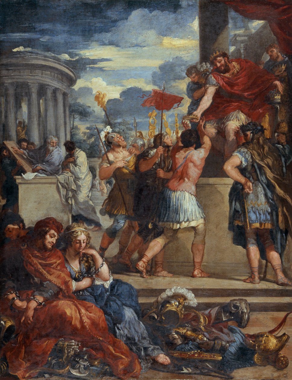 'Bronsealderen', 1619-1669. Artister: Ovid, Pietro da Cortona. av Ovid, Pietro da Cortona