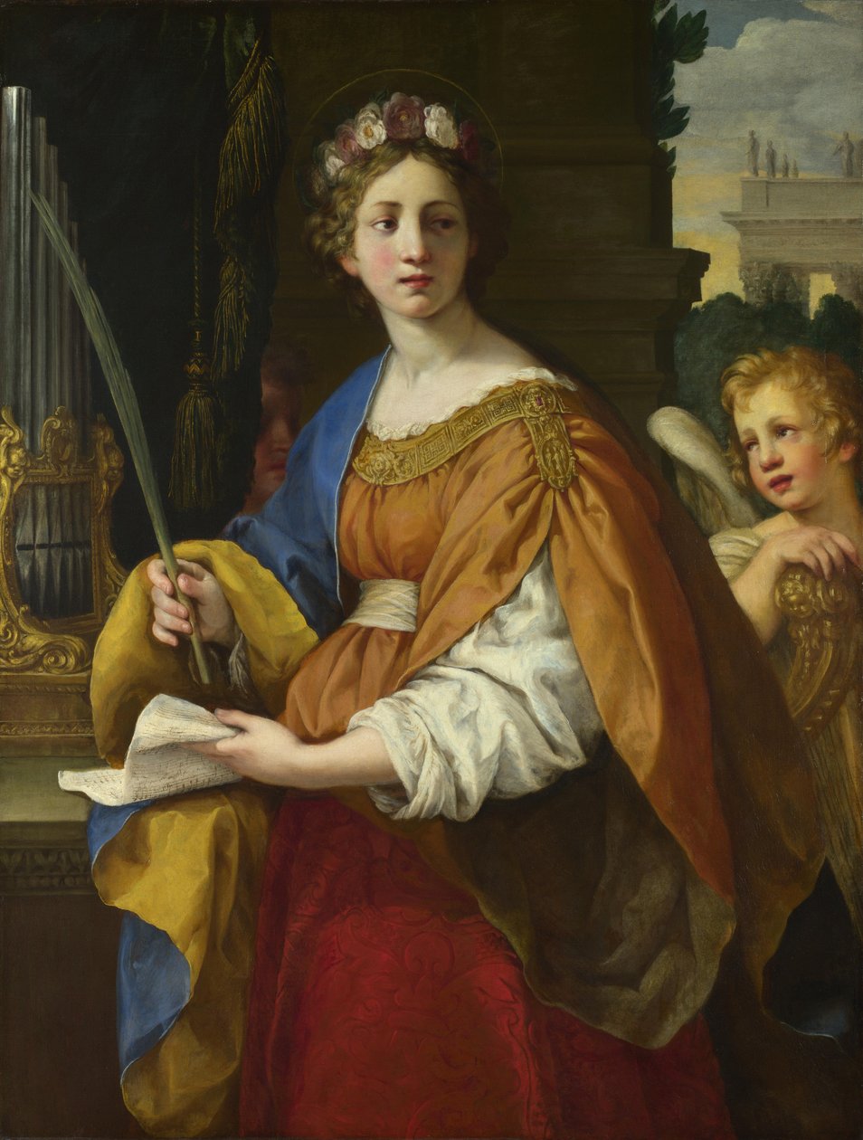 Den hellige Cecilia, 1620-1625 av Pietro da Cortona