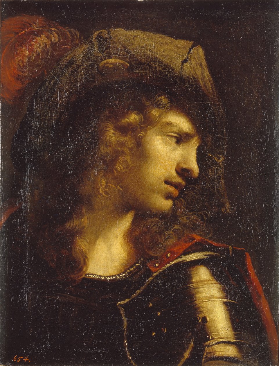 Leder for den unge krigeren av Pietro della Vecchia