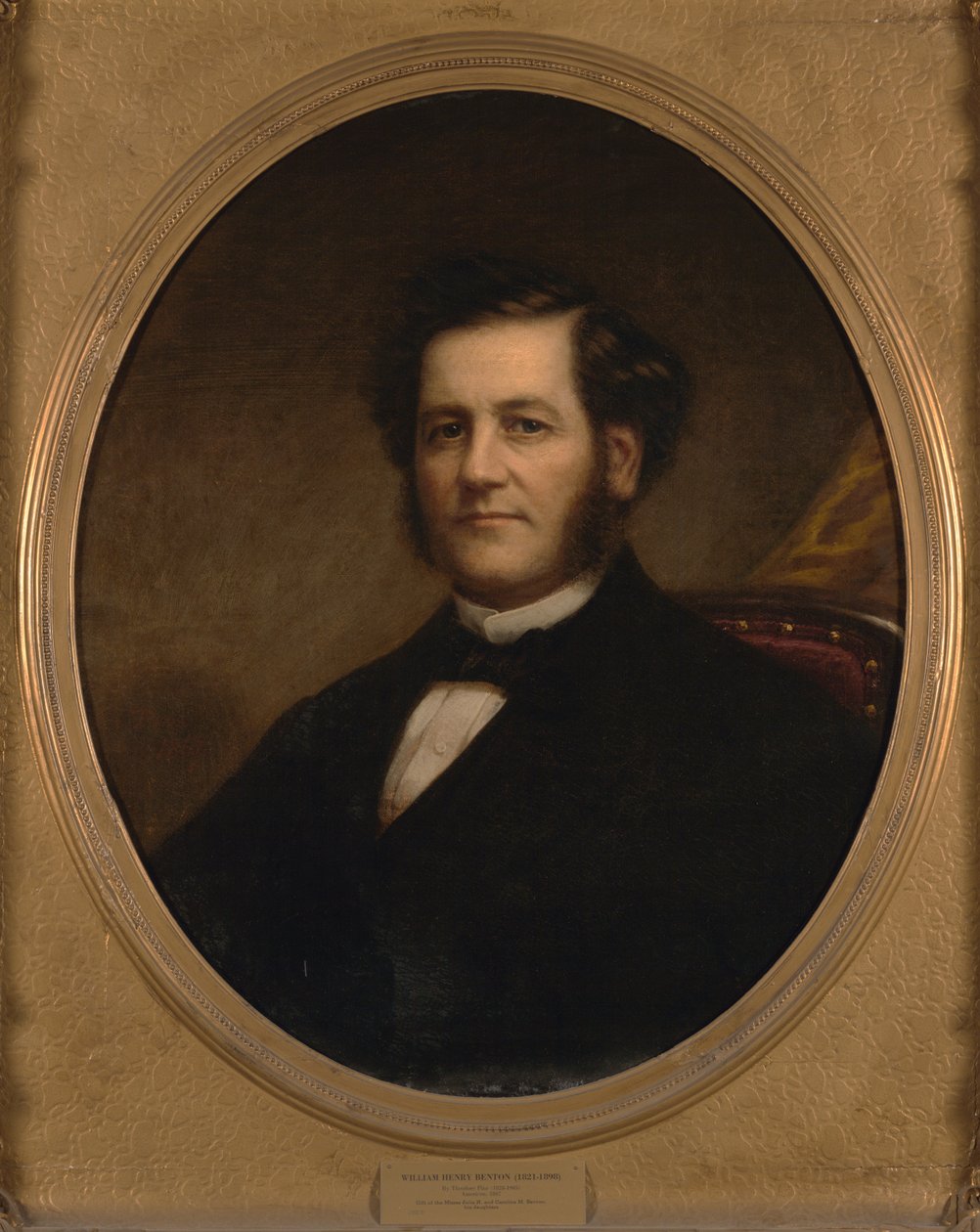 Portrett av William Henry Benton av Pine Theodore