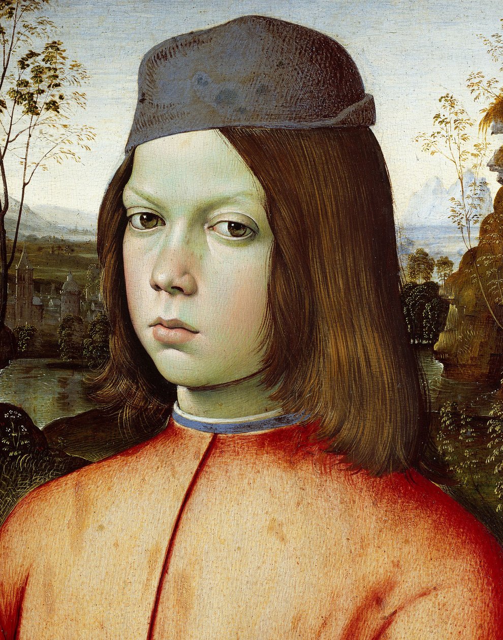 Portrett av en gutt av Pinturicchio