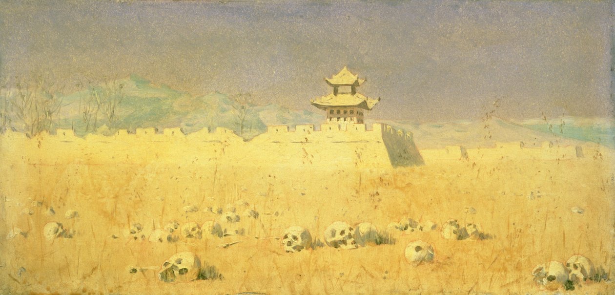 Ruiner i Chuguchak, 1869 av Piotr Petrovitch Weretshchagin