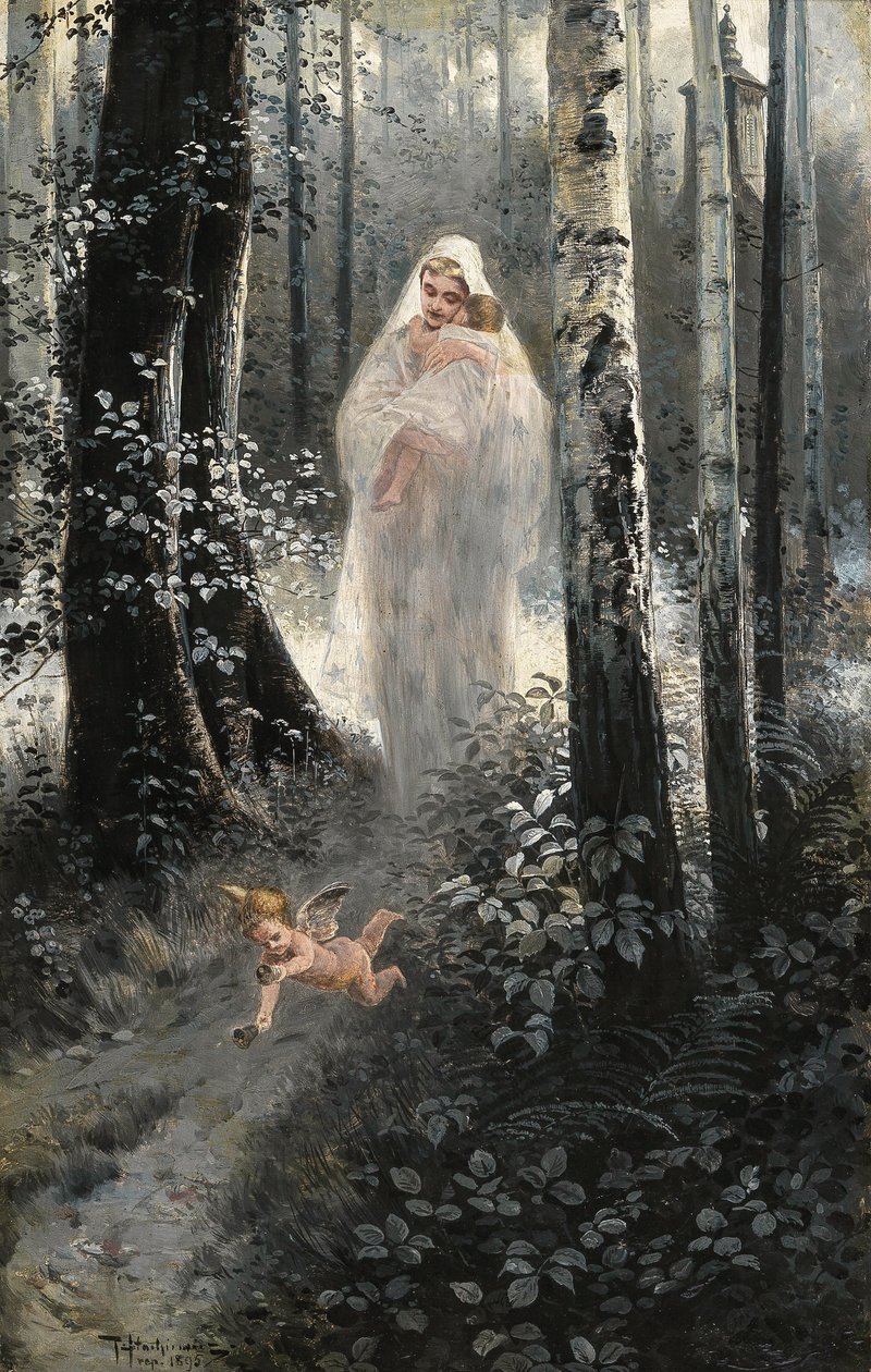 Ave Maria, 1915. av Piotr Stachiewicz