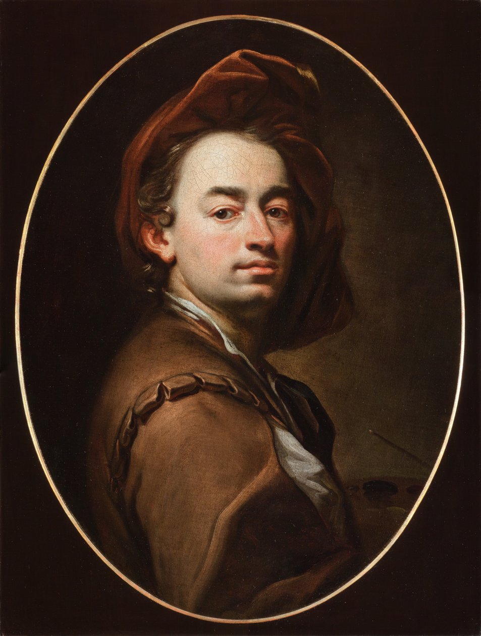 Selvportrett, såkalt Lobkowicz, ca. 1697 av Pitr Brandl