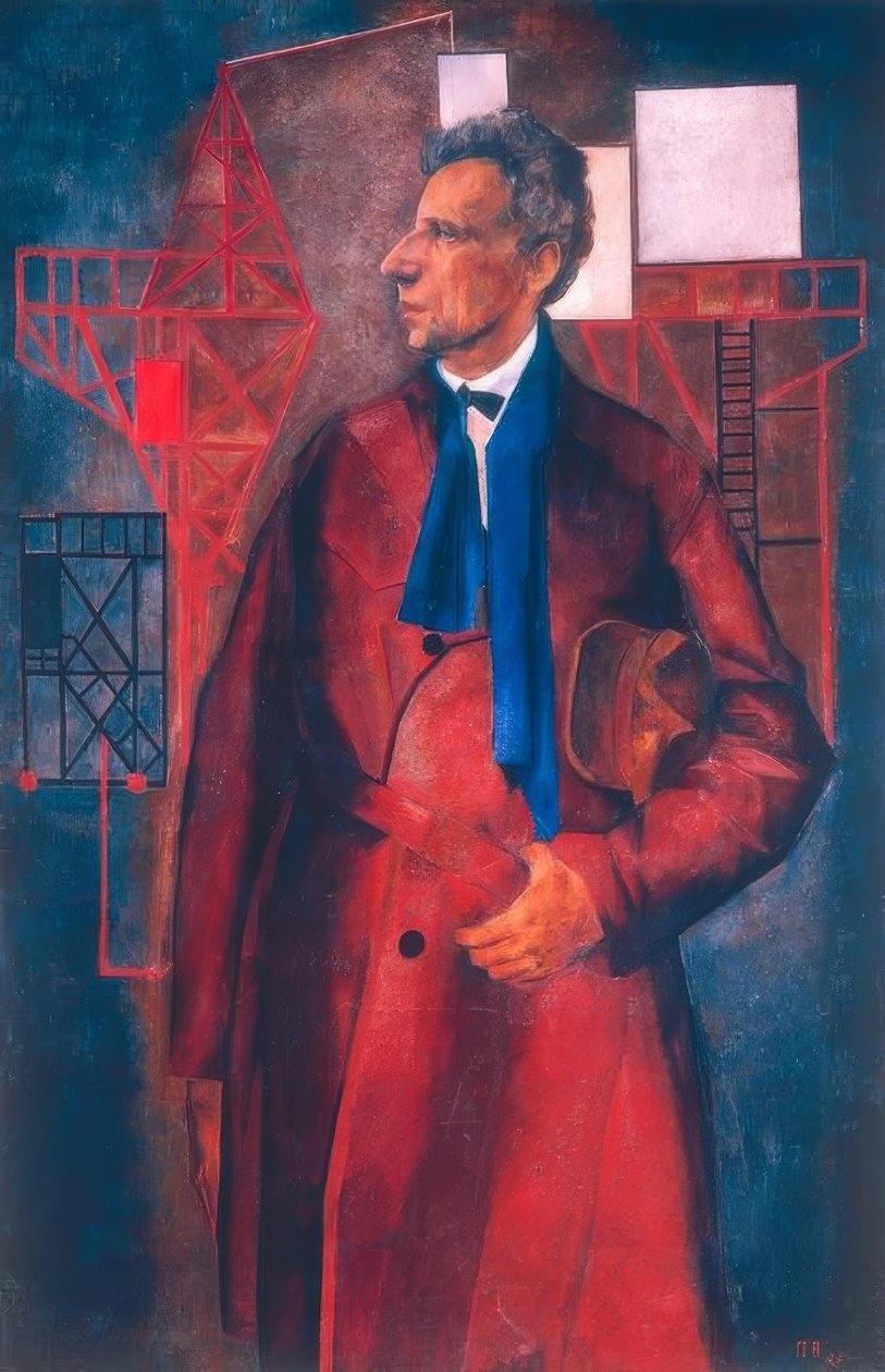 Portrett av W.E. Meyerhold av Pjotr Wladimirowitsch Wiljams
