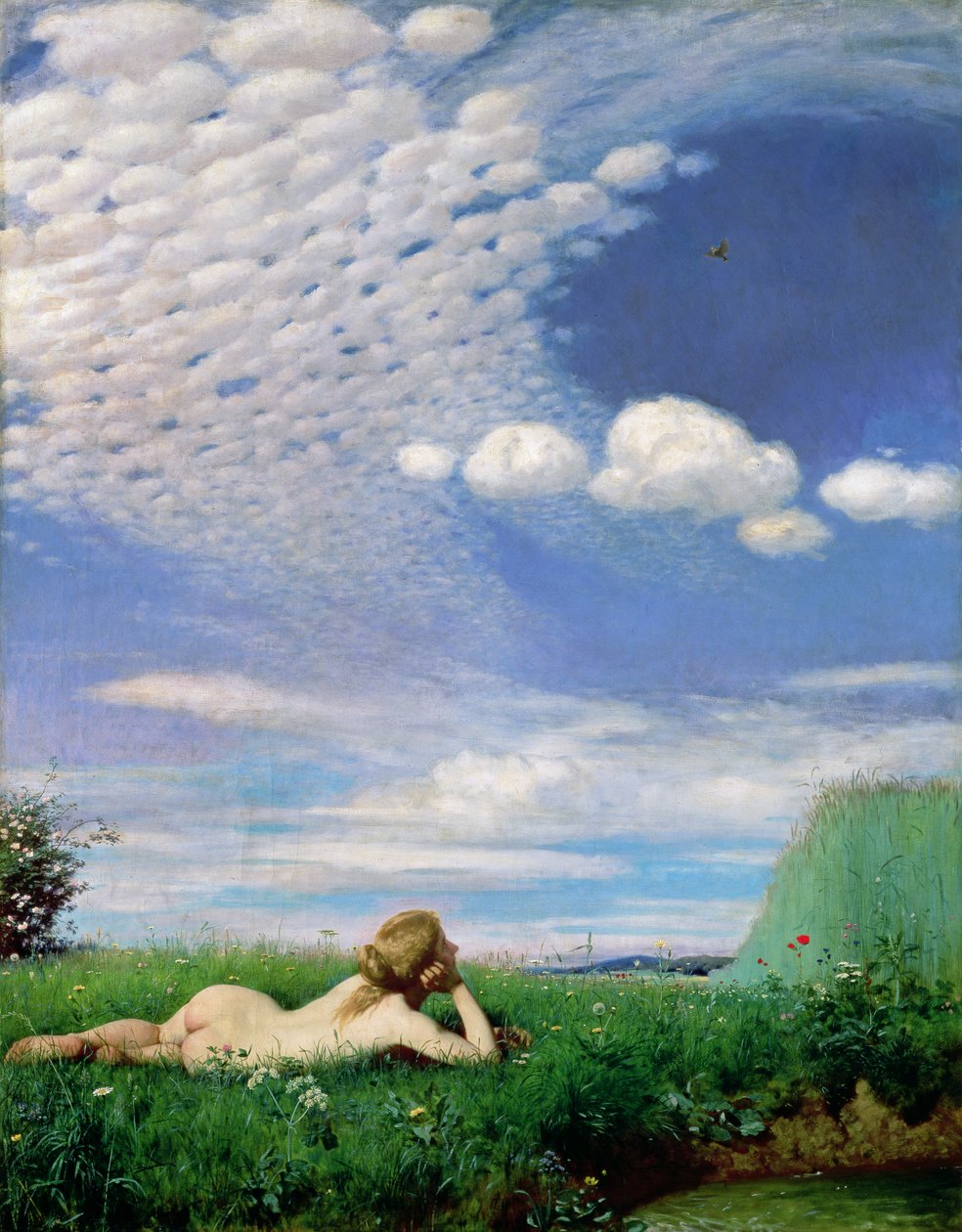 Lerken, 1882 av Pál Szinyei Merse