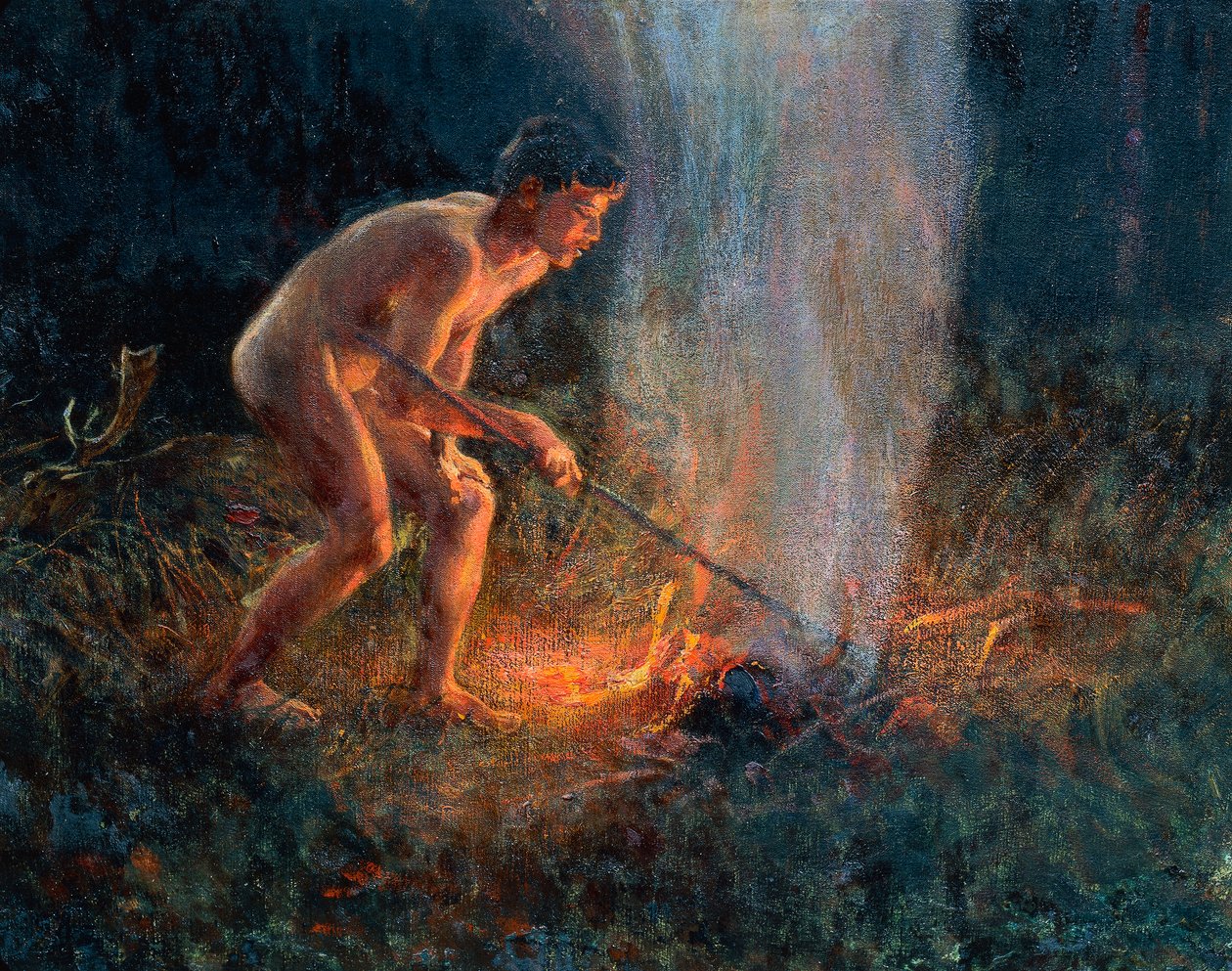 Røyksøyle av Plinio Nomellini