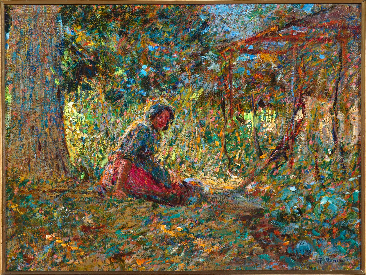 I hagen, ca. 1891 av Plinio Nomellini