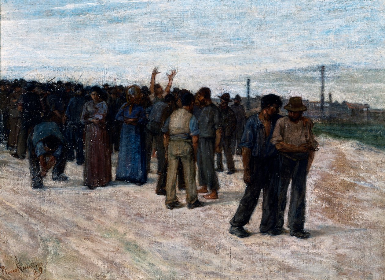 Streiken av Plinio Nomellini